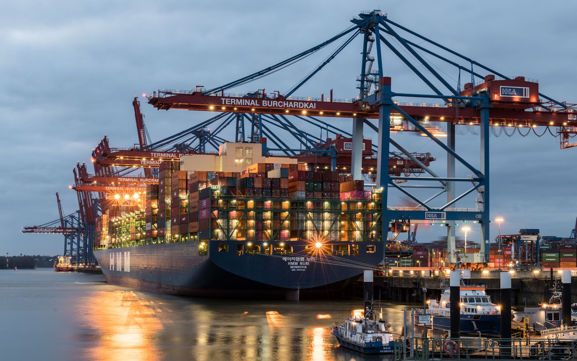 Container terminal and freight operations